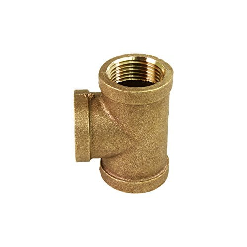 Class 125 Tee Lead Free Brass Pipe Fitting 3/8 NPT Female Class 125 Tee Lead Free Brass Pipe Fitting 3/8 NPT Female